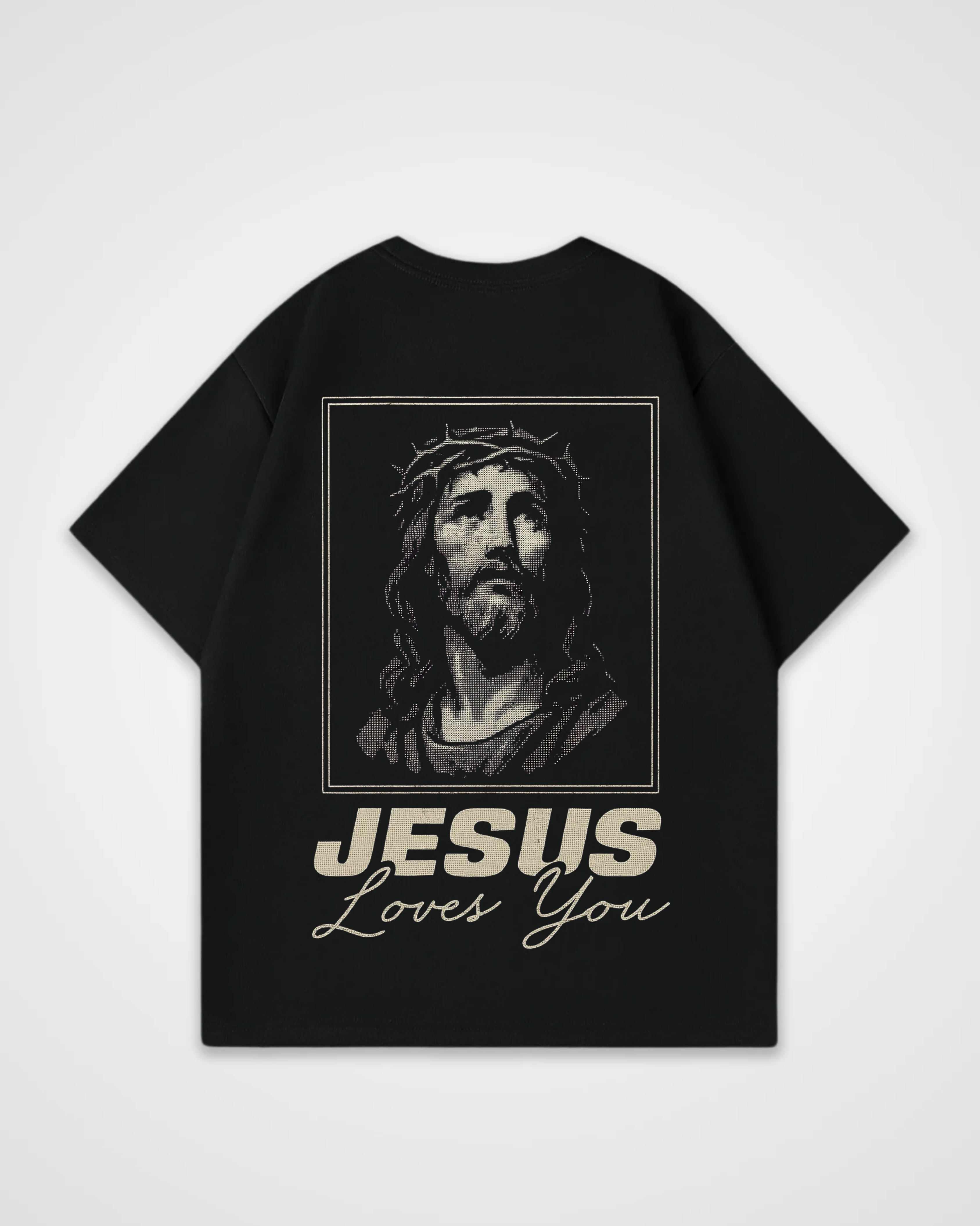 Jesus loves you Oversized Shirt