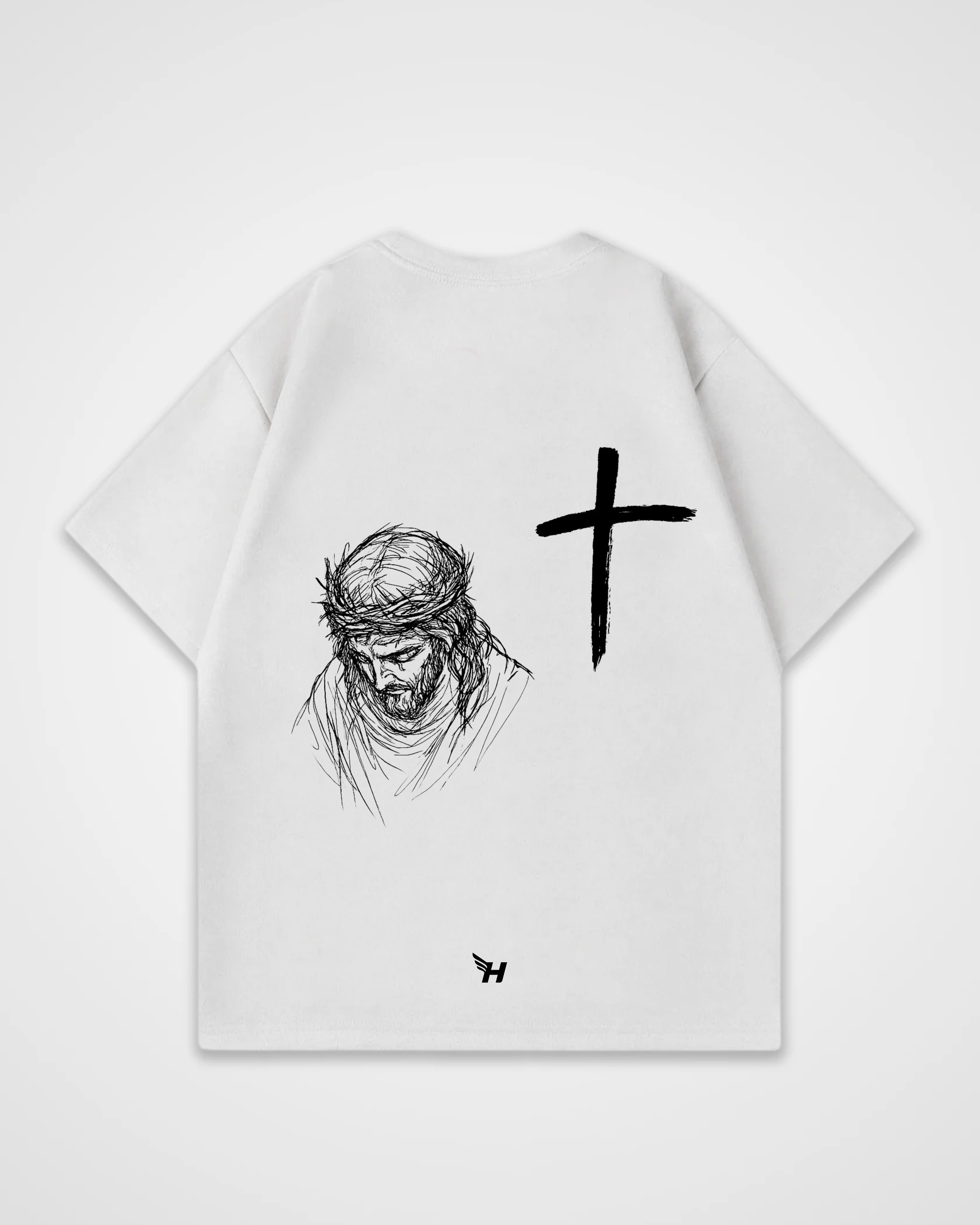 Jesus Death Oversized Shirt