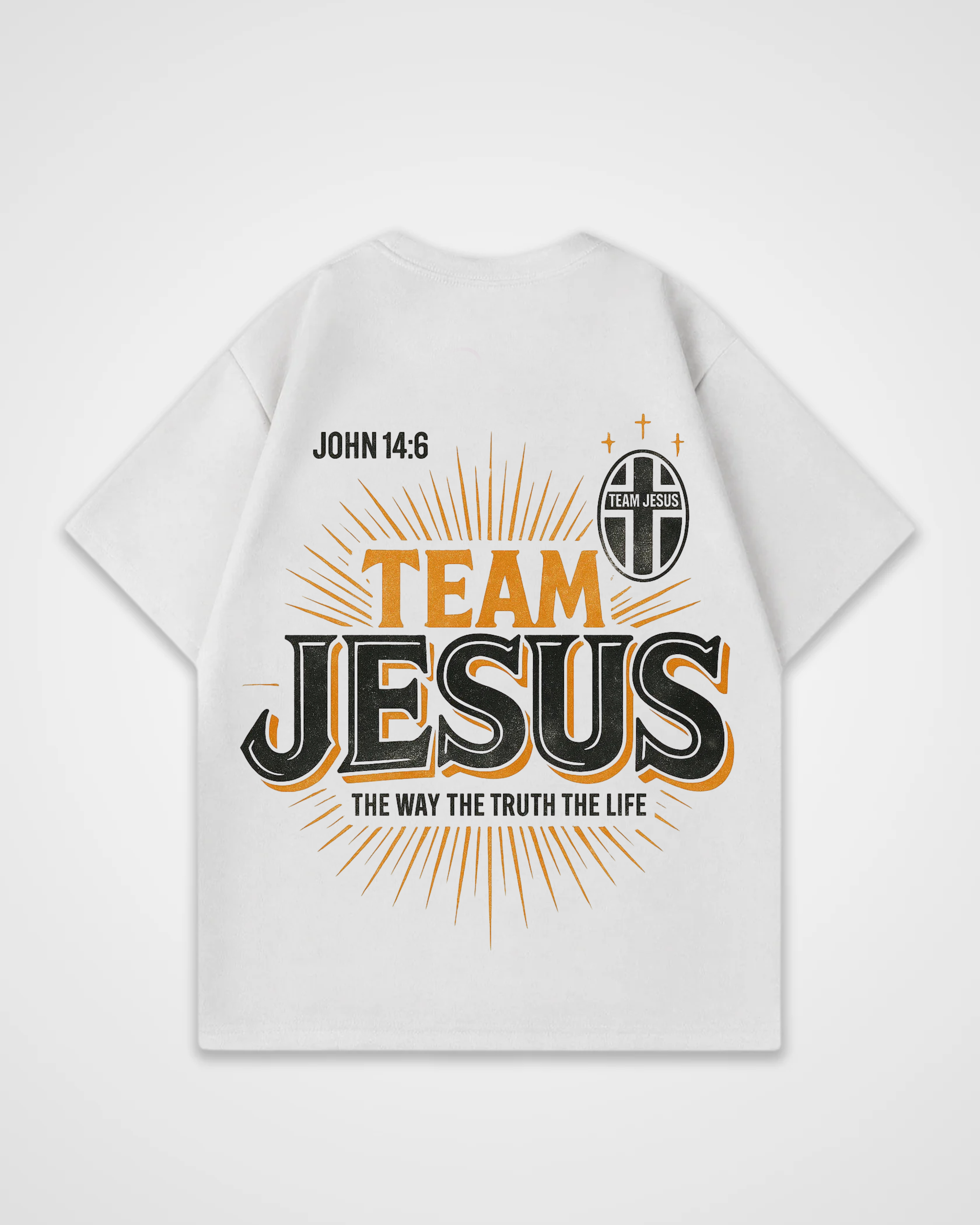 Team Jesus Tiger Oversized Shirt