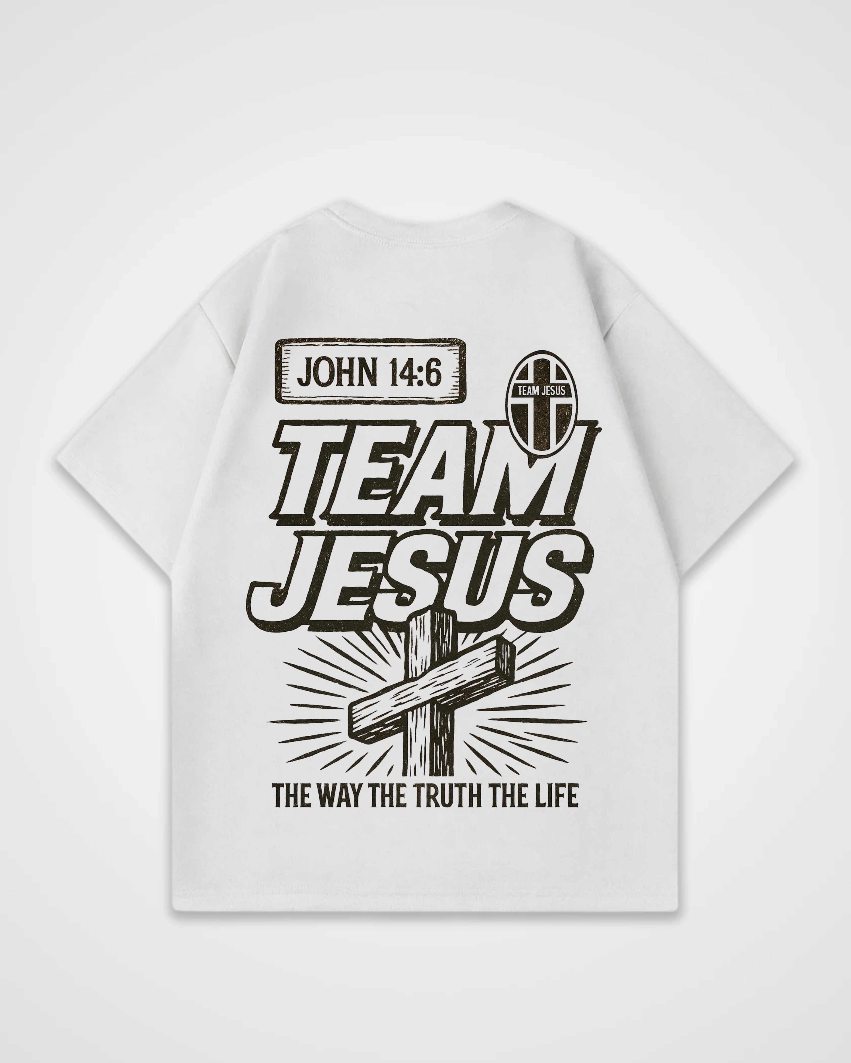 Team Jesus Football Oversized Shirt