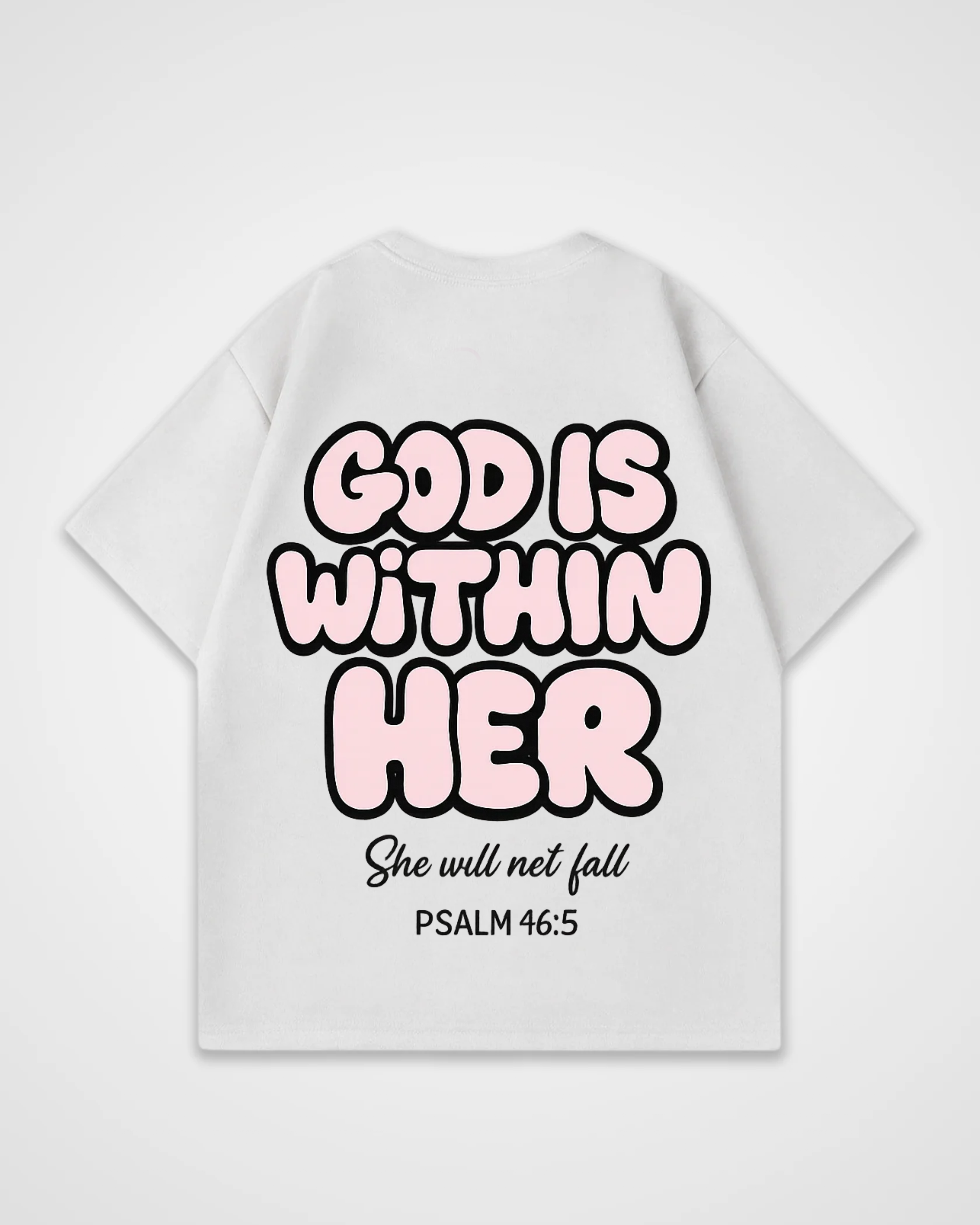 She will not fall Oversized Shirt