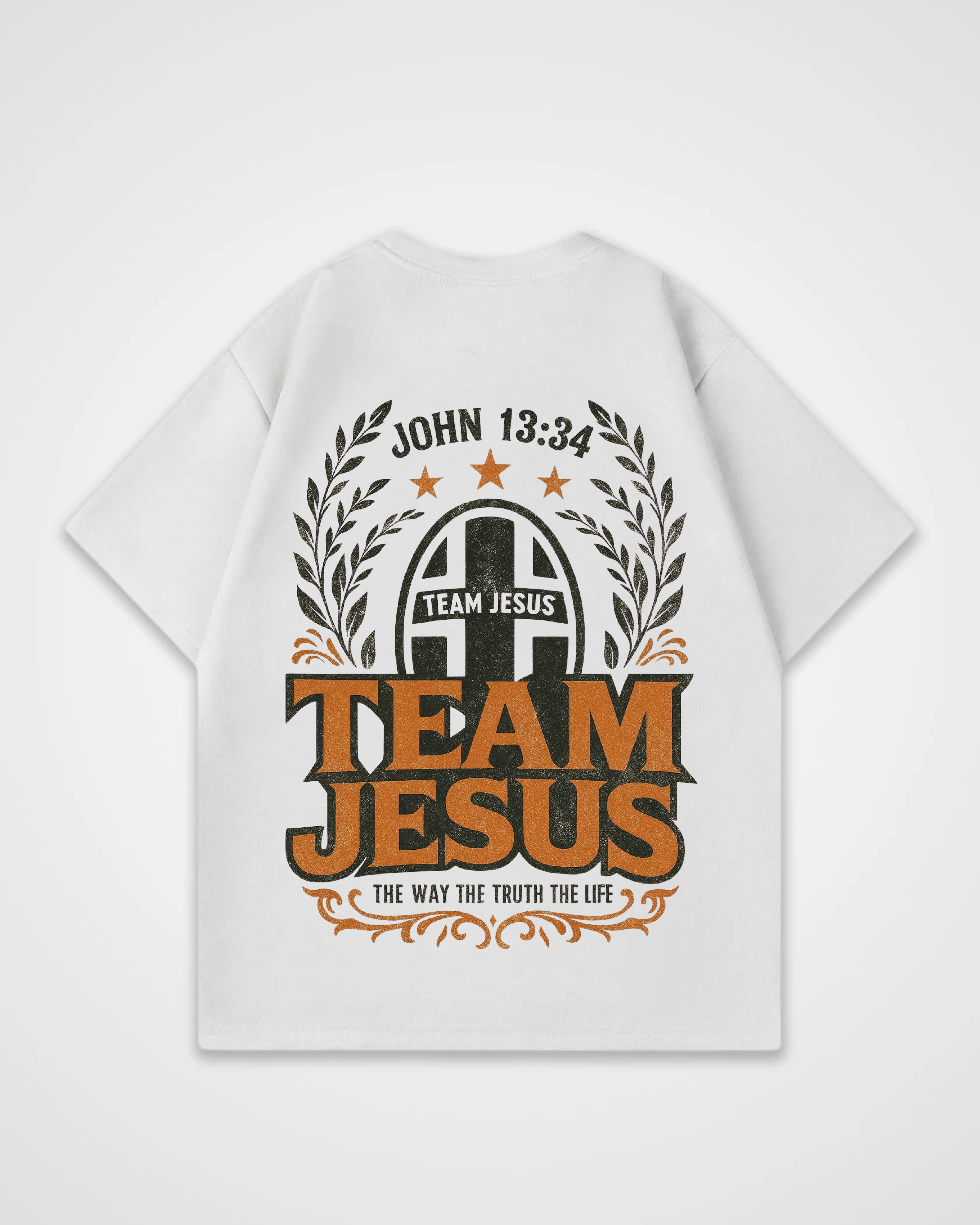 Team Jesus Vintage Oversized Shirt