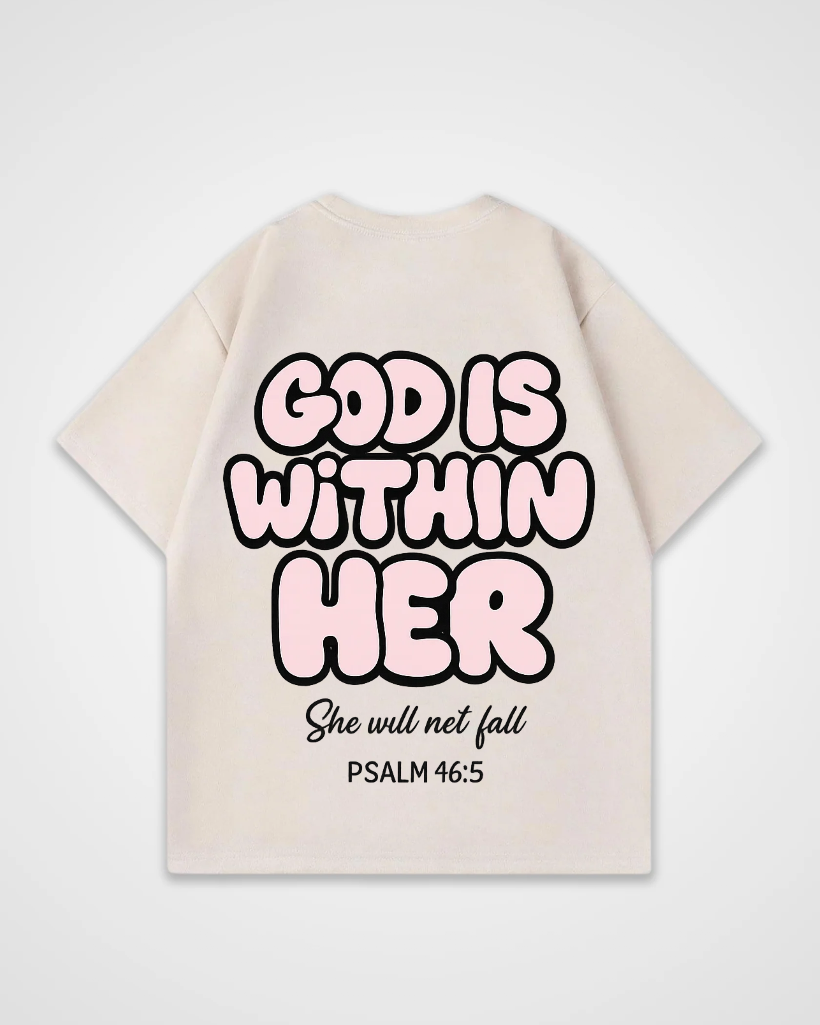 She will not fall Oversized Shirt