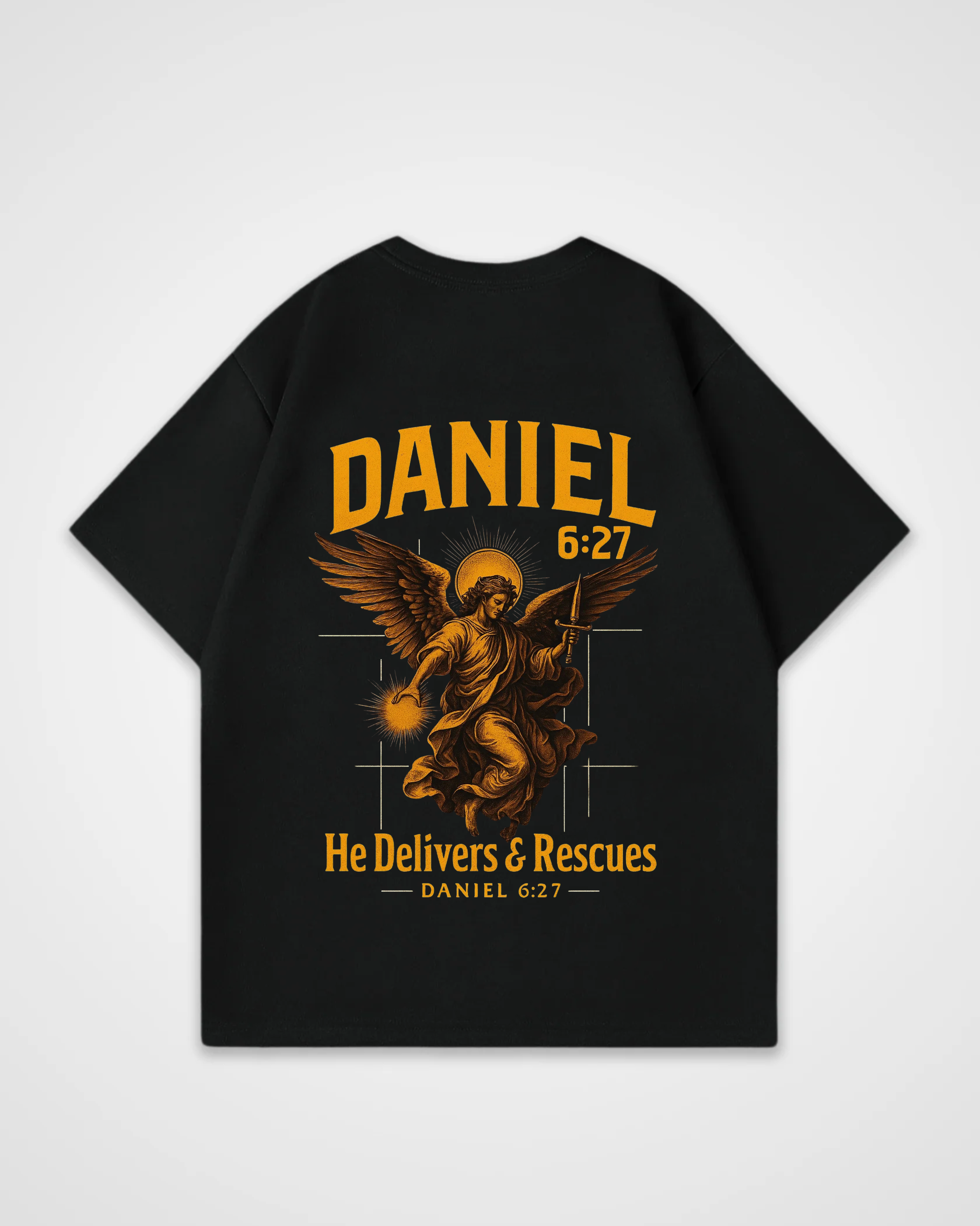 God delivers and rescues Oversized Shirt