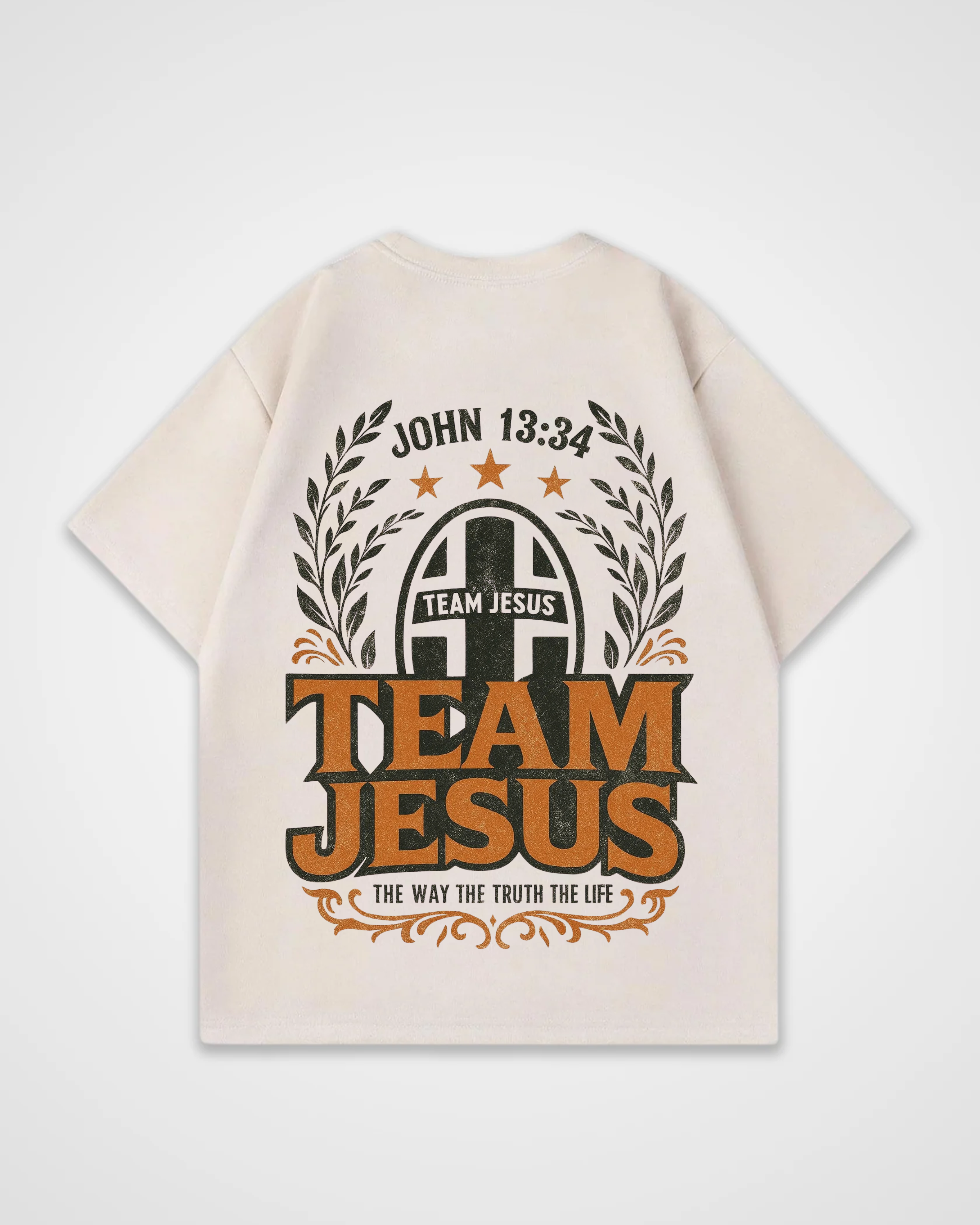 Team Jesus Vintage Oversized Shirt