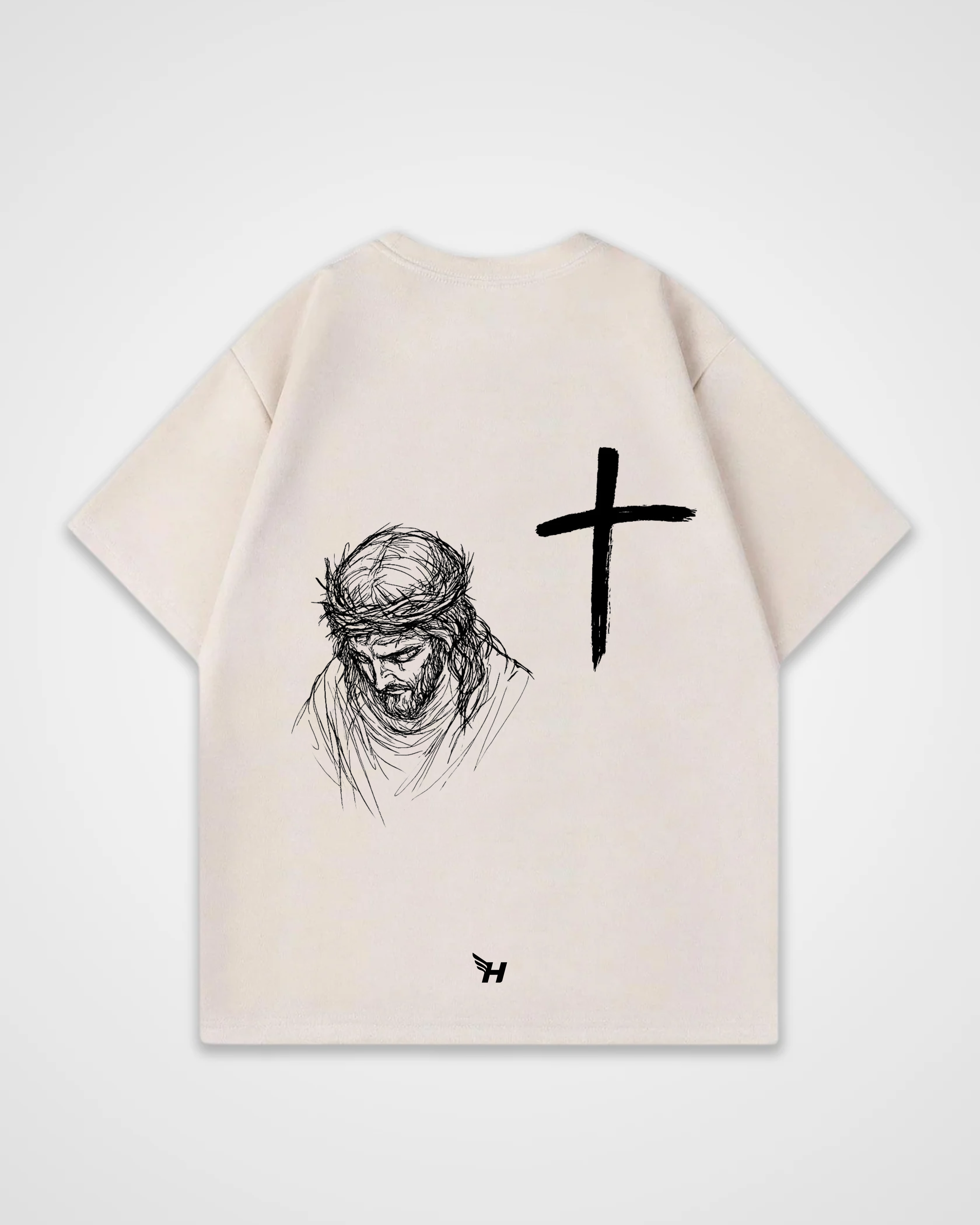 Jesus Death Oversized Shirt