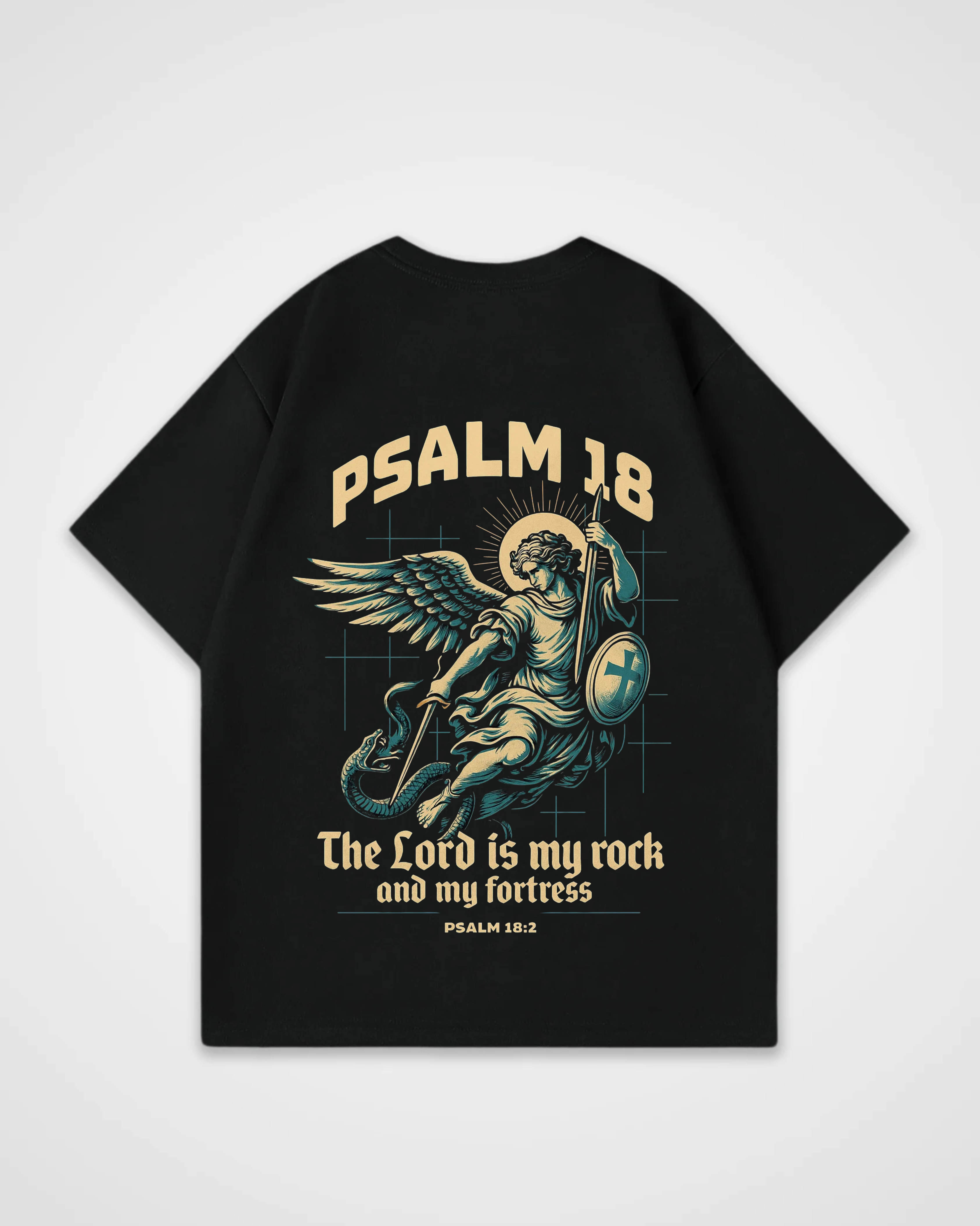 The Lord is my Rock Oversized Shirt