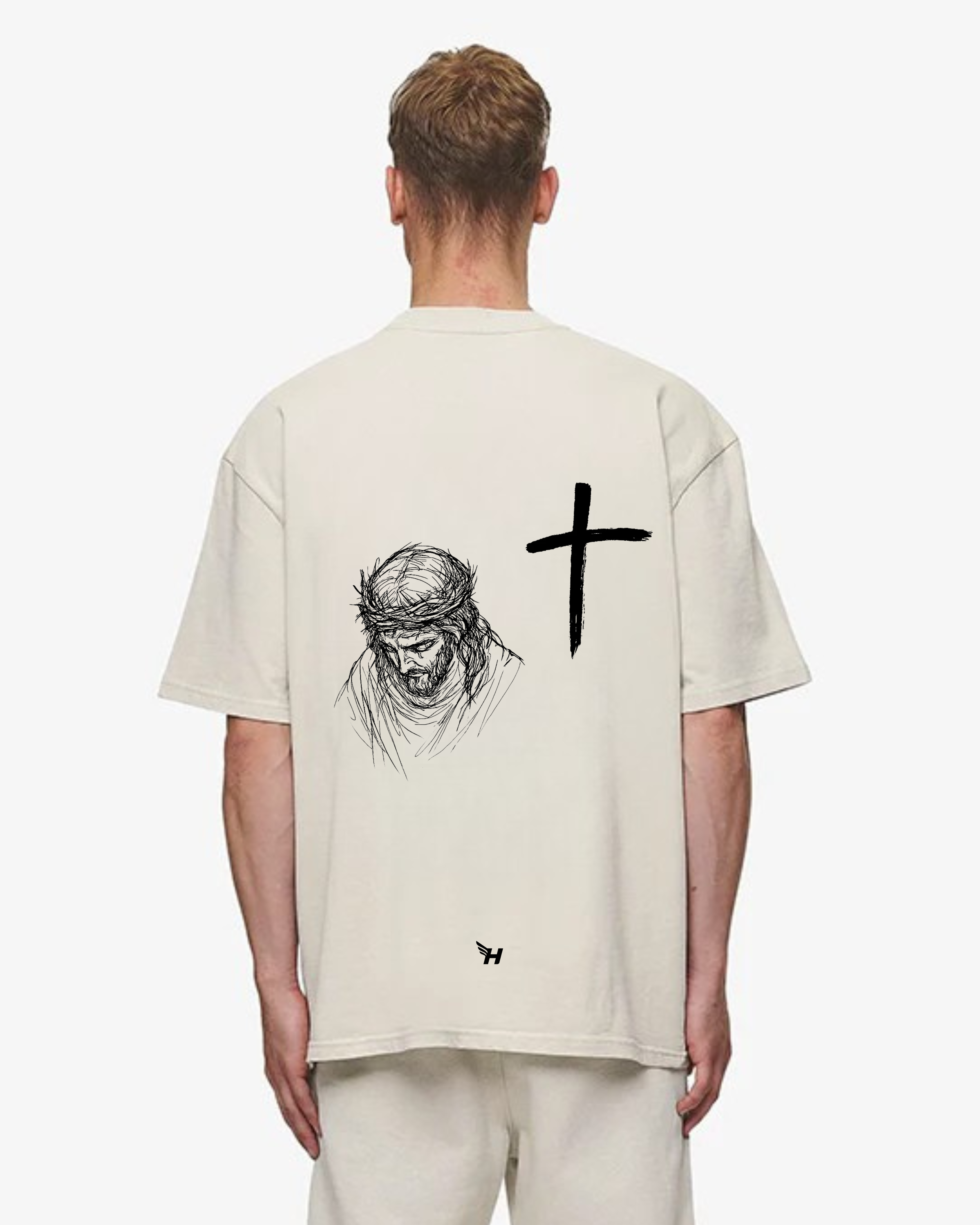 Jesus Death Oversized Shirt