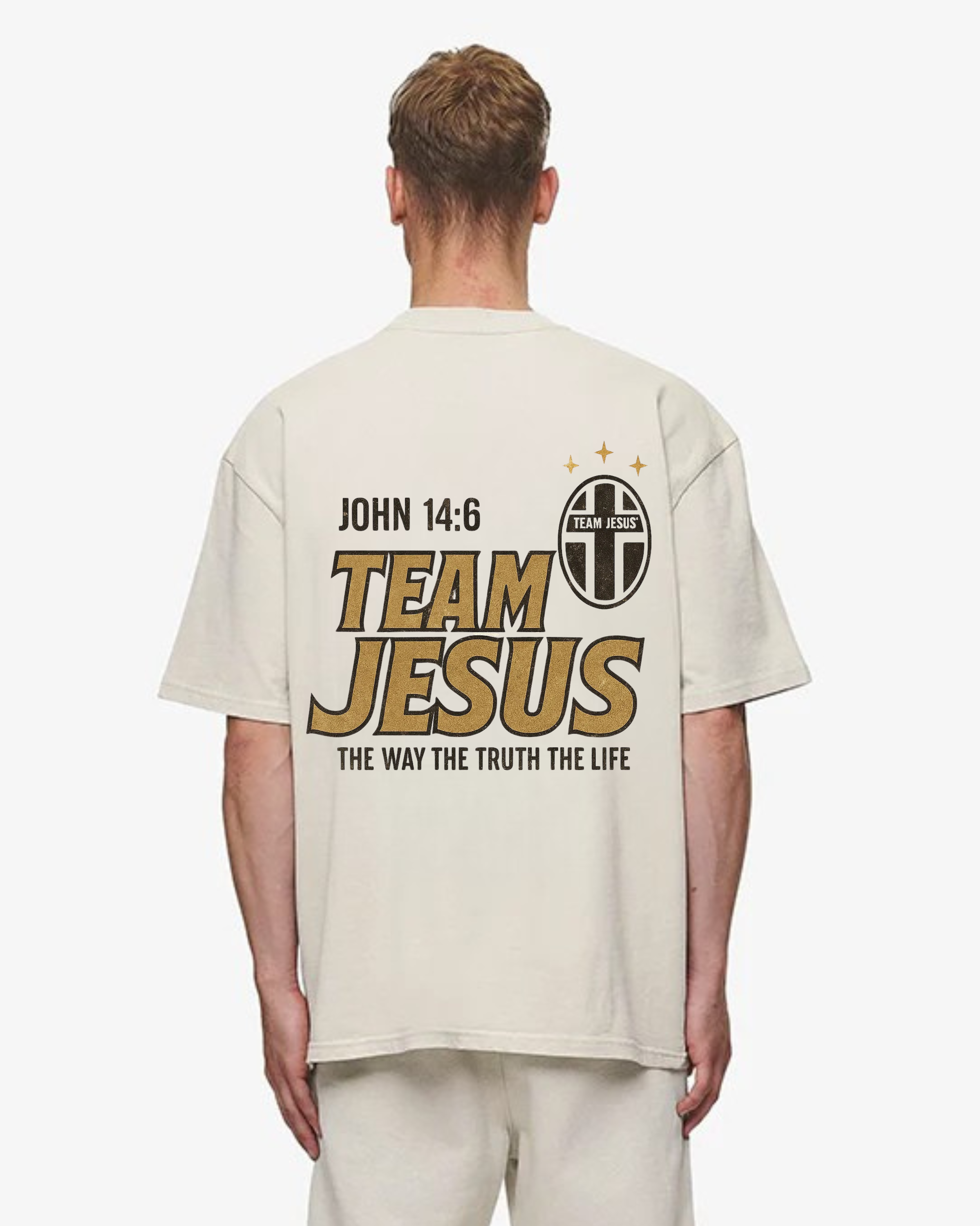 Team Jesus Basic Oversized Shirt